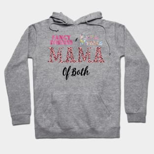 Fancy Dresses & Playful Messes Mama Of Both Hoodie